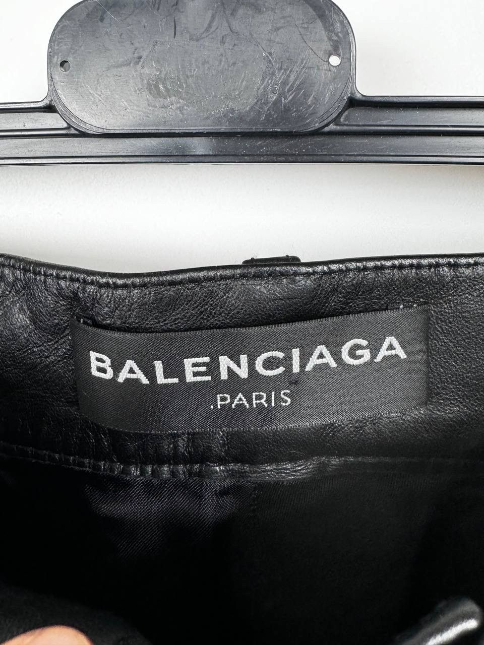 Balenciaga Balenciaga Heavy Leather Pants Size US 30 / EU 46 - 8 Thumbnail