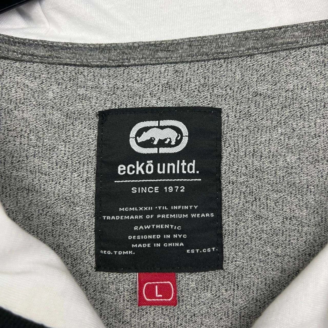 Ecko Unltd. Ecko Unltd. Shirt Men Gray Short Sleeve Hooded Pocket L Size US L / EU 52-54 / 3 - 5 Thumbnail