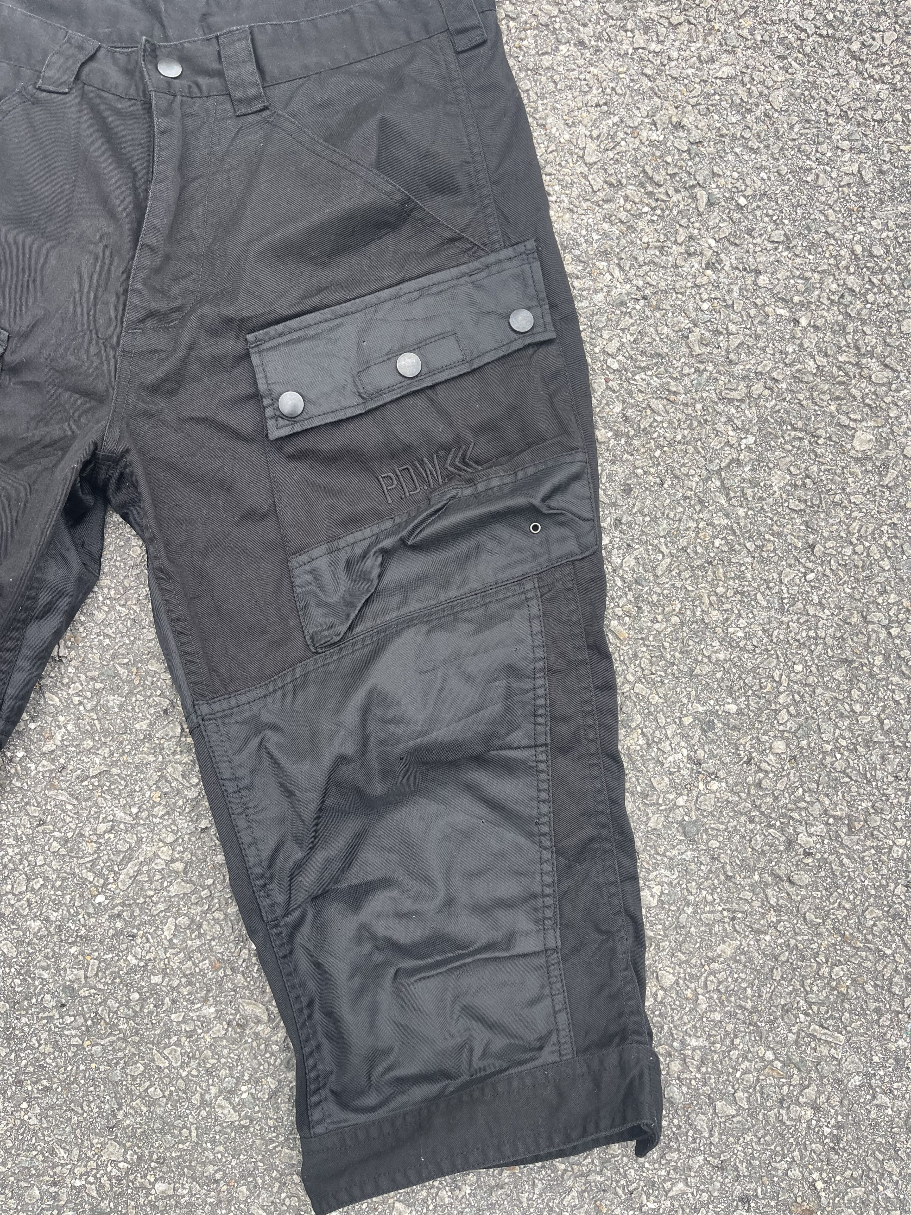 Le Grande Bleu (L.G.B.) Black Tactical Multipocket PDW Trousers Combat Size US 32 / EU 48 - 3 Thumbnail