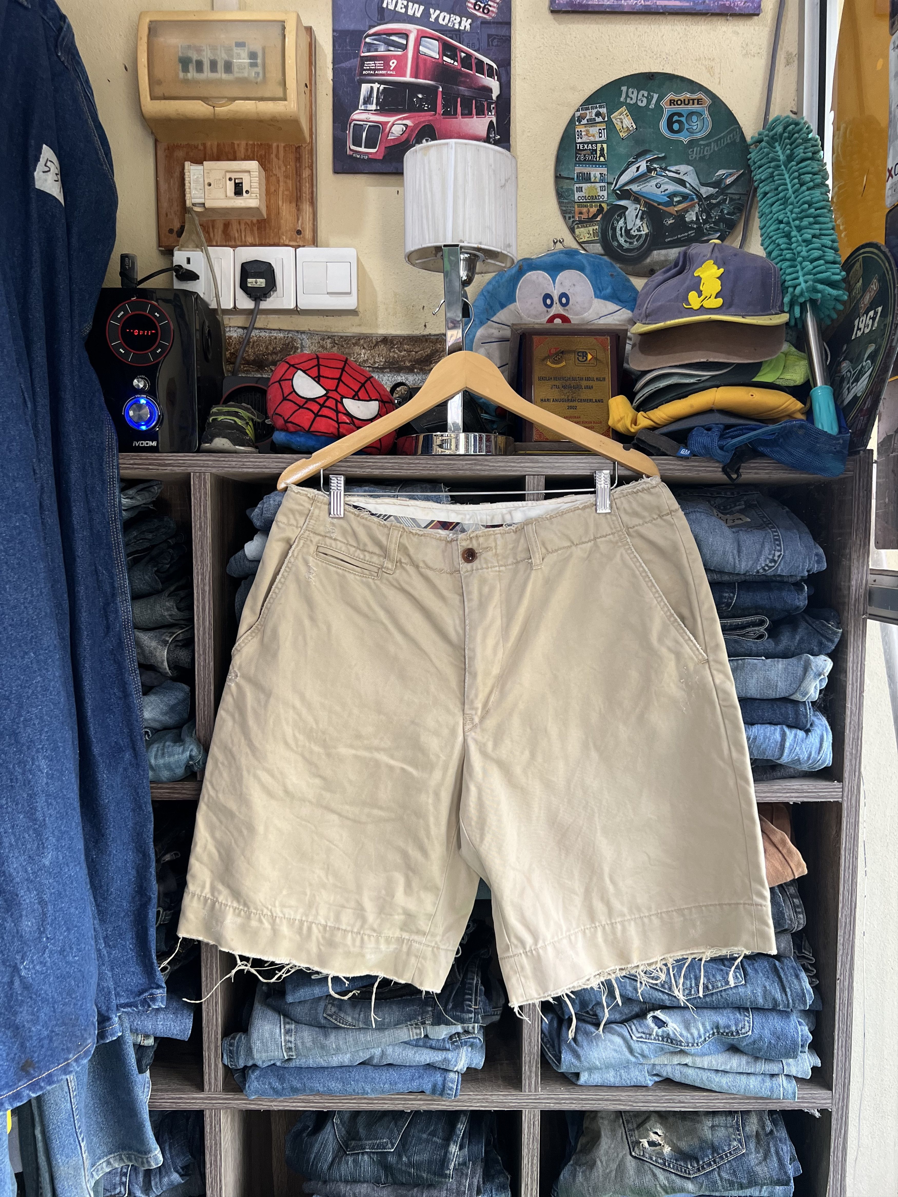 Polo Ralph Lauren 🔥Vintage Distressed Polo Ralph Lauren Short Pant Size US 36 / EU 52 - 19 Thumbnail