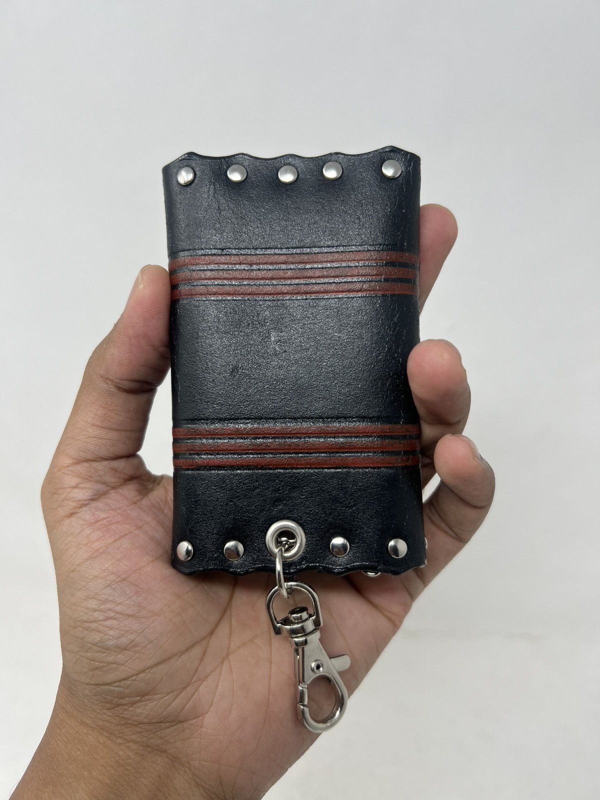 Harley Davidson Harley Davidson American Stud Leather Key Case Wallet Size ONE SIZE - 5 Thumbnail