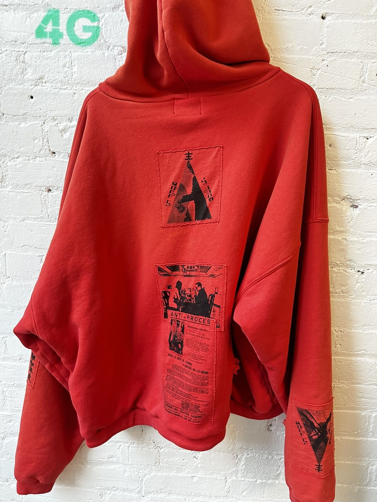 Enfants Riches Deprimes ERD RED ZIP UP HOODIE XL XXL 2XL BAGGY Size US XL / EU 56 / 4 - 10 Thumbnail