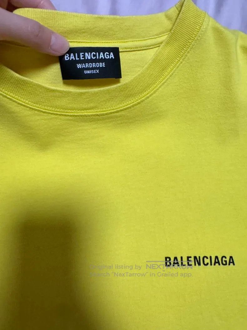 Balenciaga Balenciaga Yellow short-sleeve Size US XS / EU 42 / 0 - 2 Thumbnail