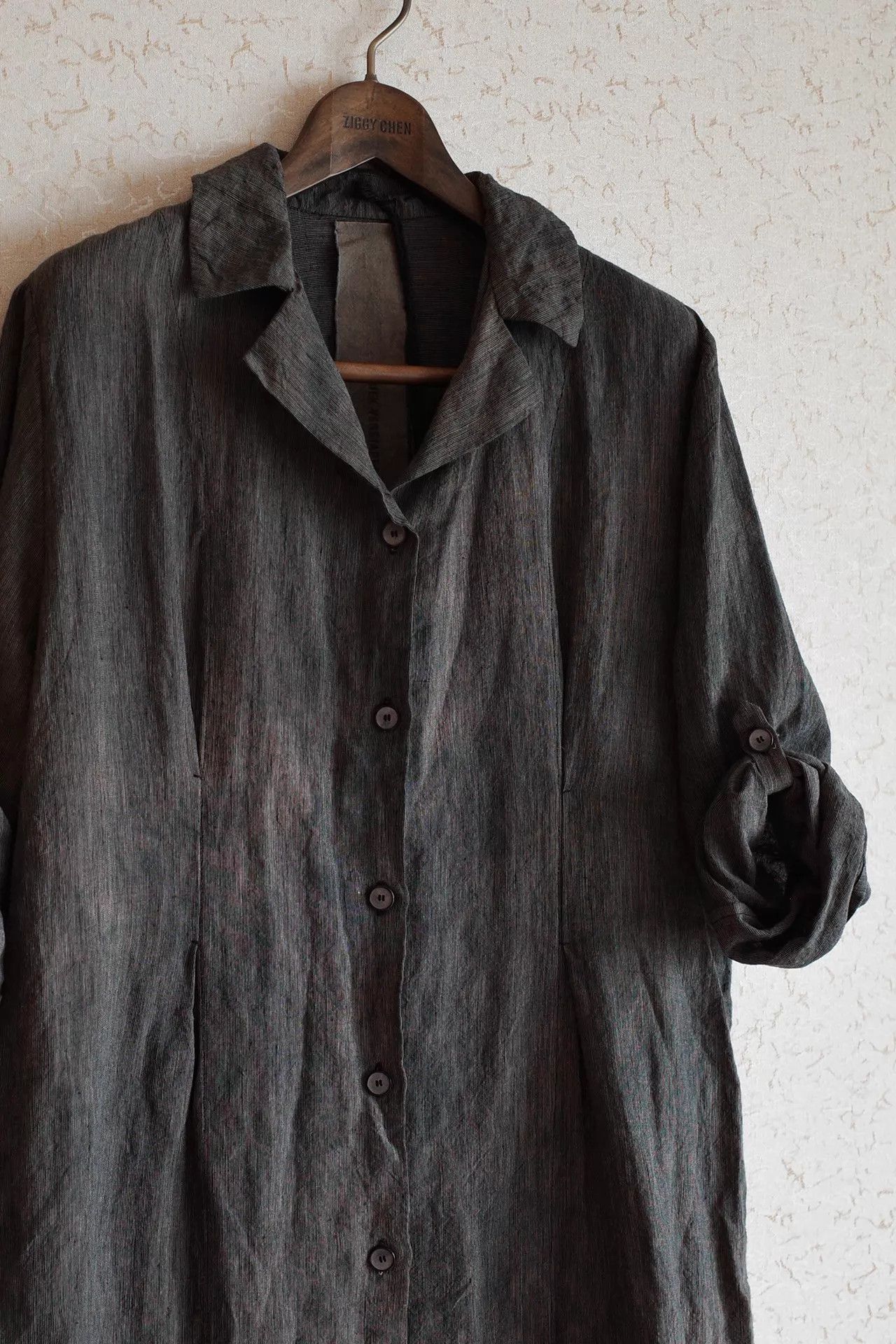 Biek Verstappen Biek Verstappen 00s Irish Linen Shirtdress Size XS / US 0-2 / IT 36-38 - 4 Thumbnail