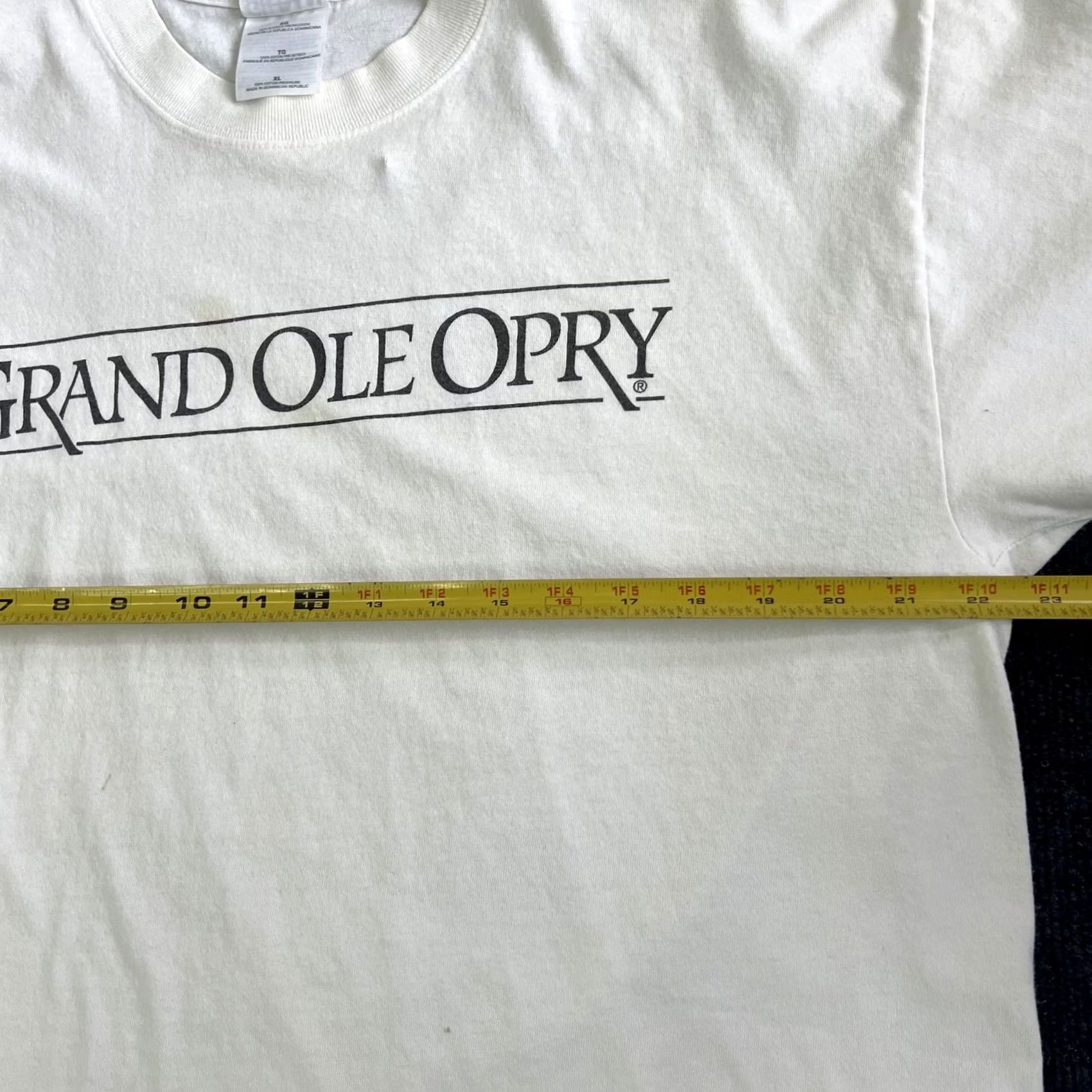 Gildan VINTAGE Grand Ole Opry Shirt Mens XL Gildan Heavy Cotton Country Music Tee Size US XL / EU 56 / 4 - 6 Thumbnail