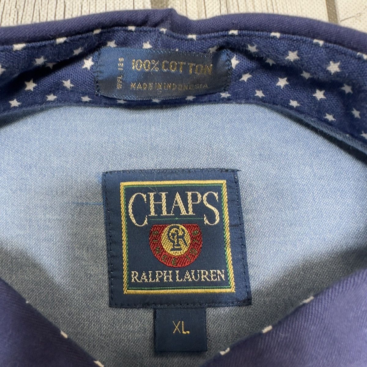Chaps Ralph Lauren × Vintage Vintage Chaps Ralph Lauren shirt Size US XL / EU 56 / 4 - 4 Thumbnail