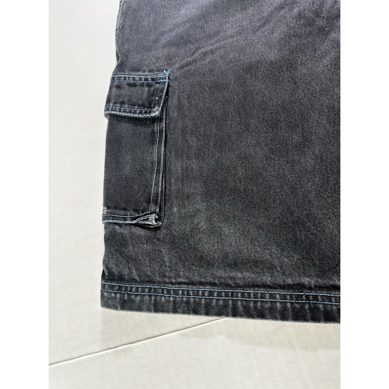 Other Moffat Baggy Cargo Shorts Black Denim sz 38 Hip Hop Y2K 90s Size US 38 / EU 54 - 9 Thumbnail