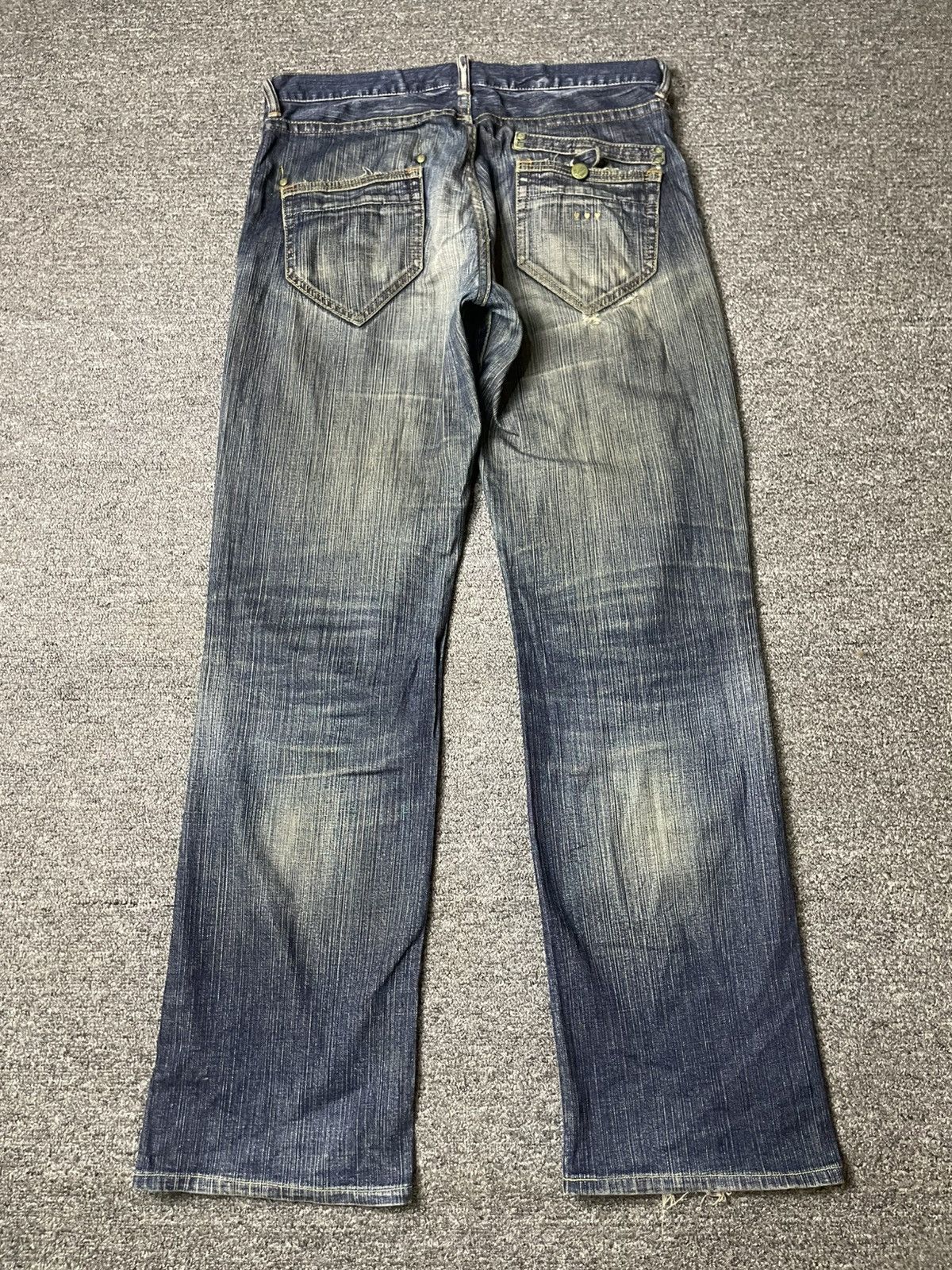 Japanese Brand × Vintage OBEDI Japanese Brand Straight Cut Jeans (112) Size US 32 / EU 48 - 12 Thumbnail