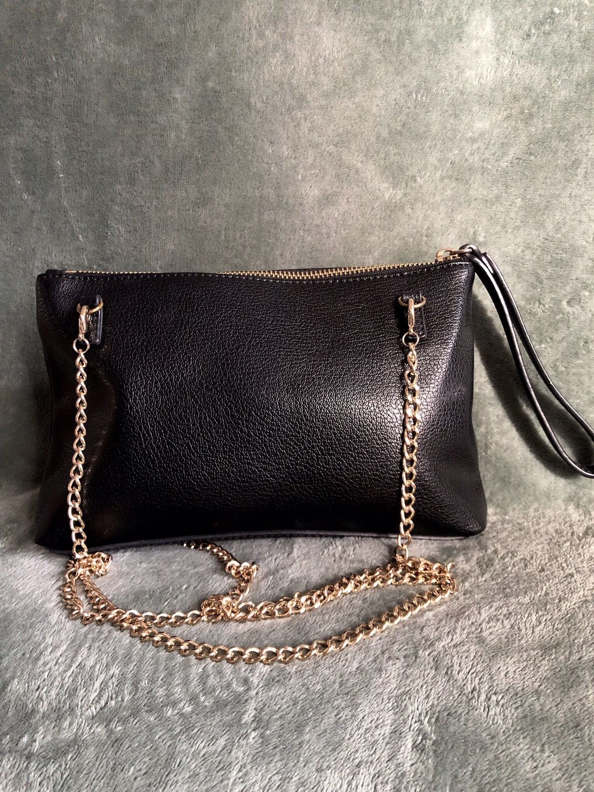 Love Moschino Love Moschino Black Embossed Heart Crossbody Shoulder Bag Size ONE SIZE - 3 Thumbnail