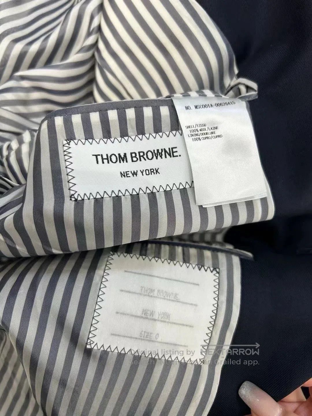 Thom Browne Thom Browne 2-Button Tech Blazer. Size US S / EU 44-46 / 1 - 4 Thumbnail