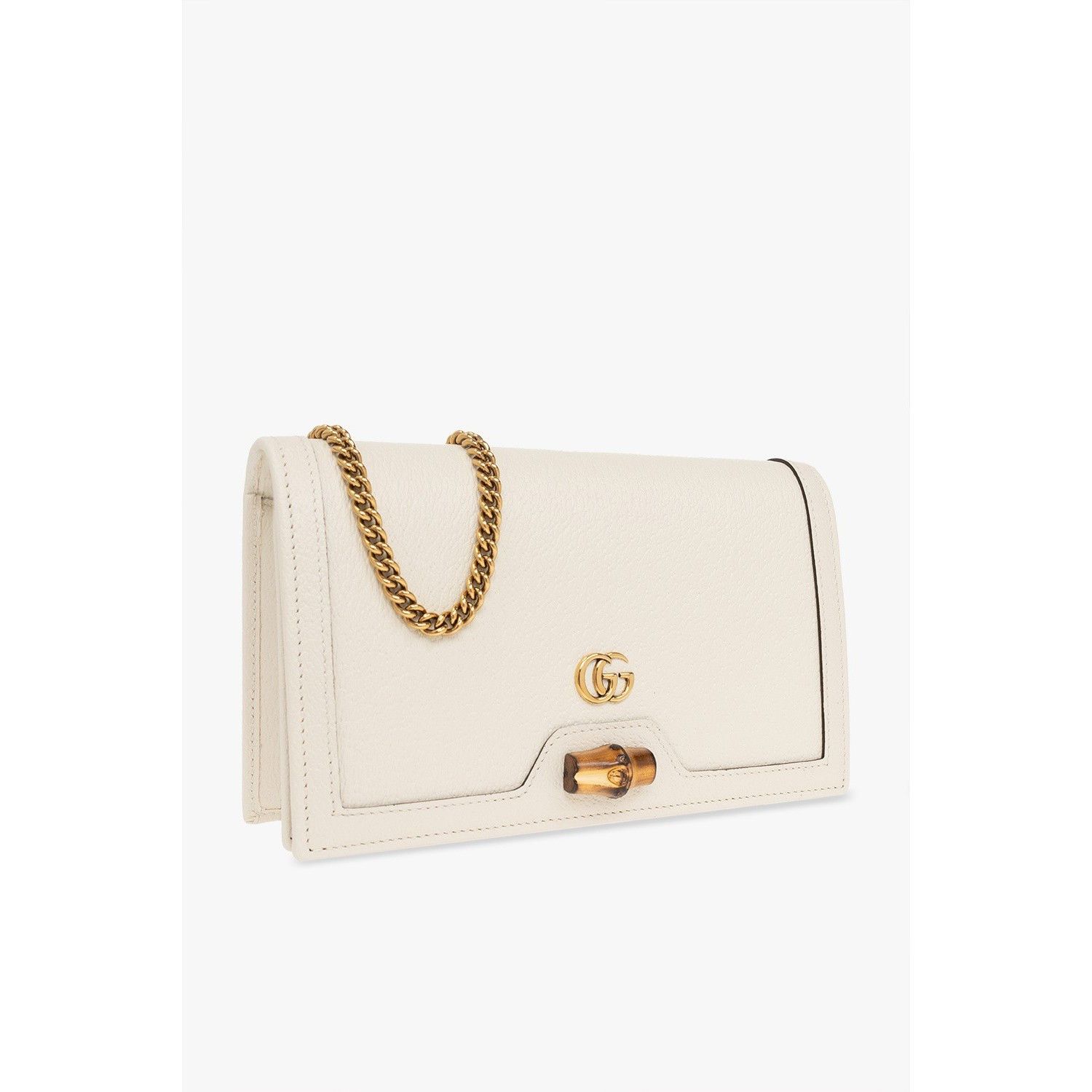 Gucci GUCCI Diana Mini White Shoulder Bag New & Authentic Size ONE SIZE - 3 Thumbnail