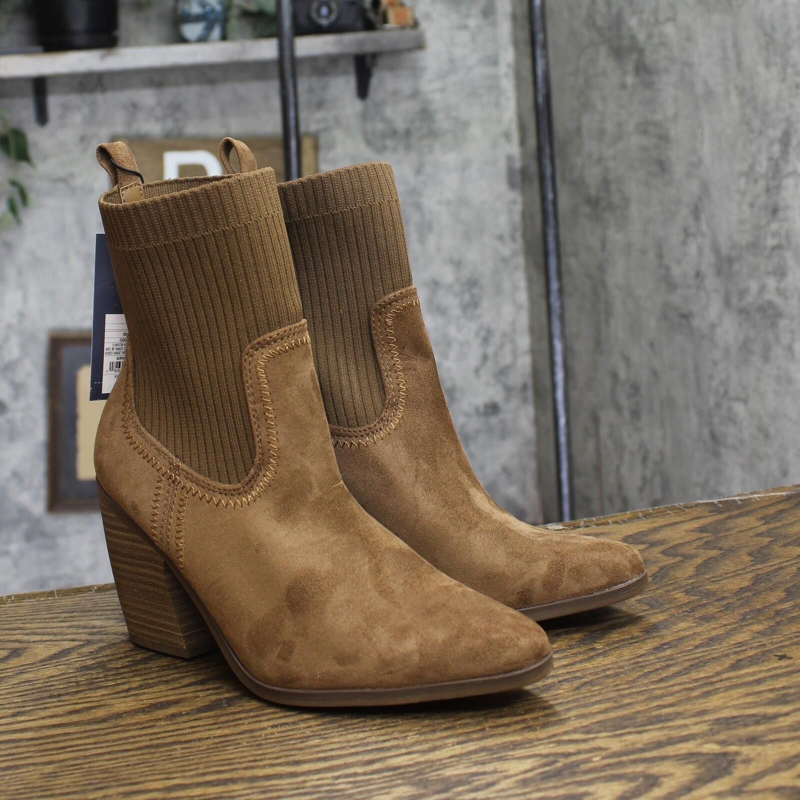 Other Nwt Universal Thread Ankle Boots 88225770 Cognac Brown 6.5m Size US 6.5 / IT 36.5 - 1 Thumbnail