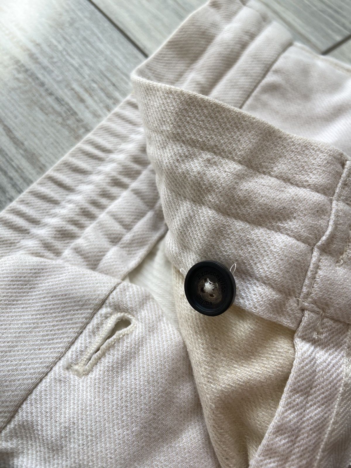 Ermenegildo Zegna Ermenegildo Zegna Cotton Trouthers Size US 38 / EU 54 - 7 Thumbnail