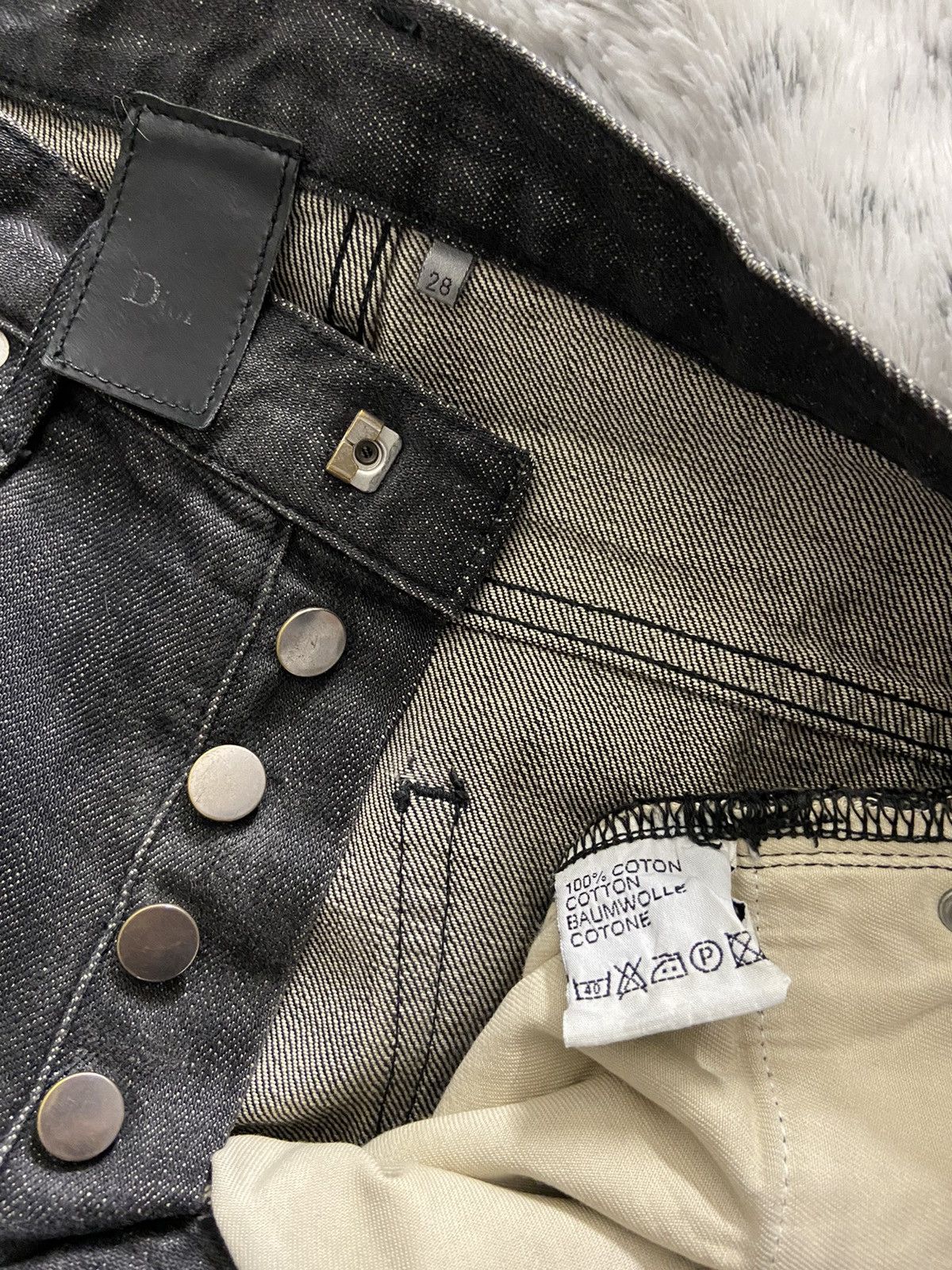 Dior Dior Homme SS05 ‘untitled’ Clawmark Denim by Hedi Slimane Size US 28 / EU 44 - 5 Thumbnail