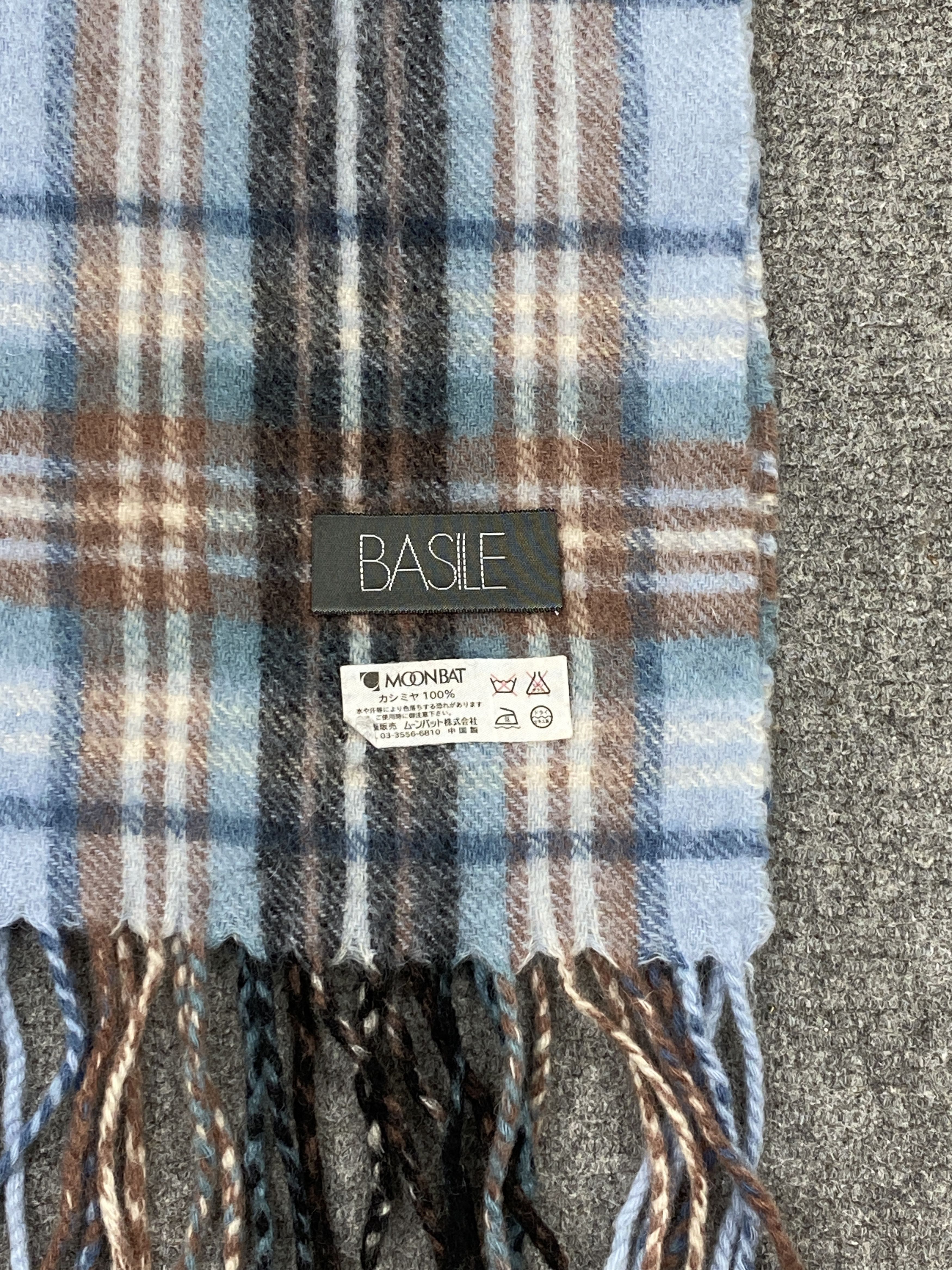 Other Basile Tartan Scarf / Muffler / Neckwear SC0058 Size ONE SIZE - 4 Thumbnail