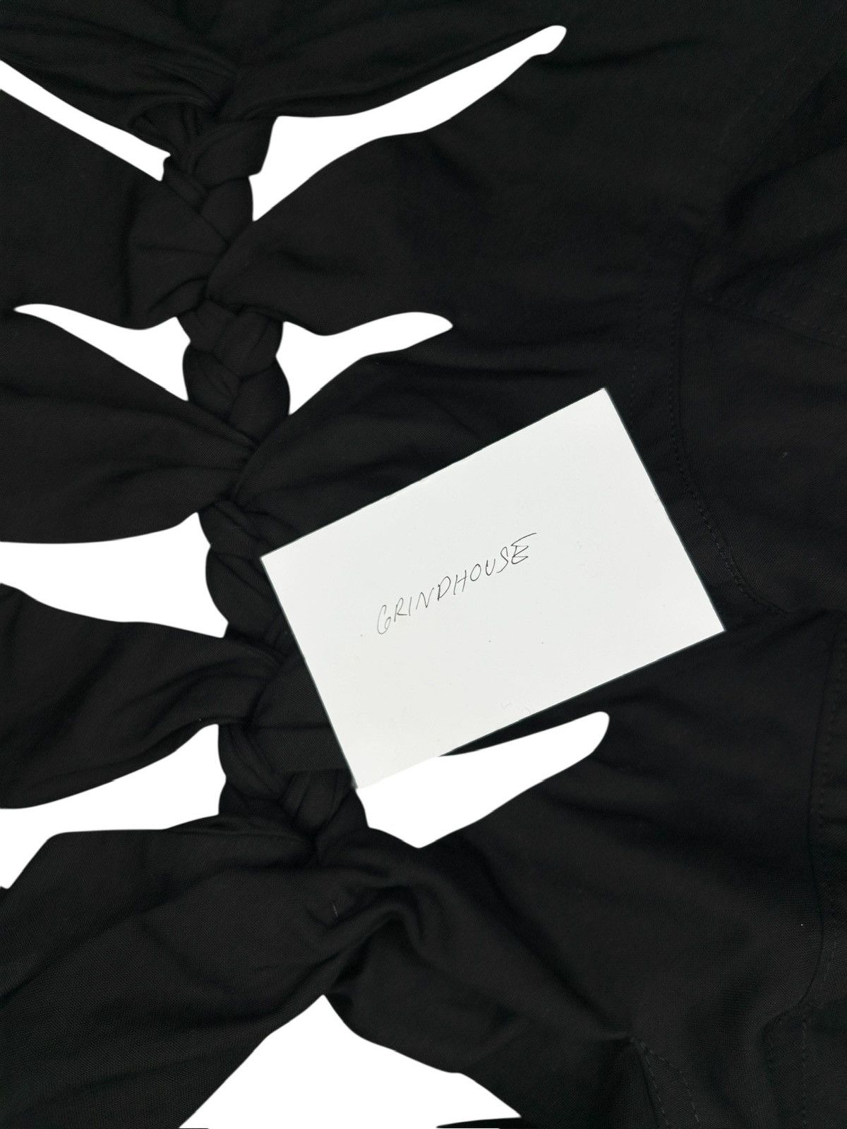 Yohji Yamamoto S/S 08 YYPF Braided Jumpsuit Size 29" - 14 Thumbnail