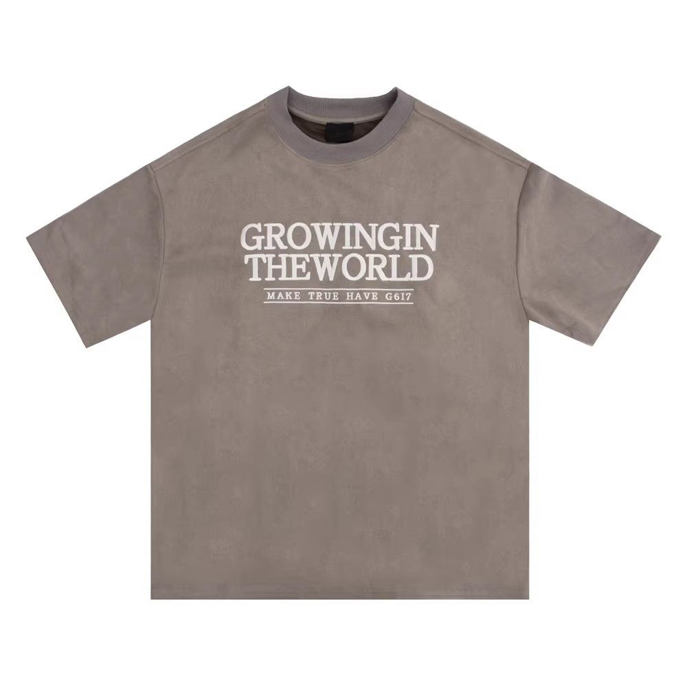Japanese Brand × Vintage Fashion men's season embroidered letter loose T-shirt Size US M / EU 48-50 / 2 - 1 Thumbnail