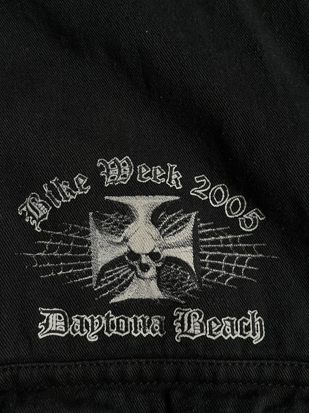 Vintage Vintage Bike Week 2005 Skull Choppers Shirt Dantona Beach Size US M / EU 48-50 / 2 - 5 Thumbnail