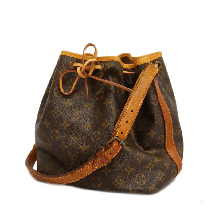 Louis Vuitton Monogram Petit Noe M42226 Women's Shoulder Bag Monogram