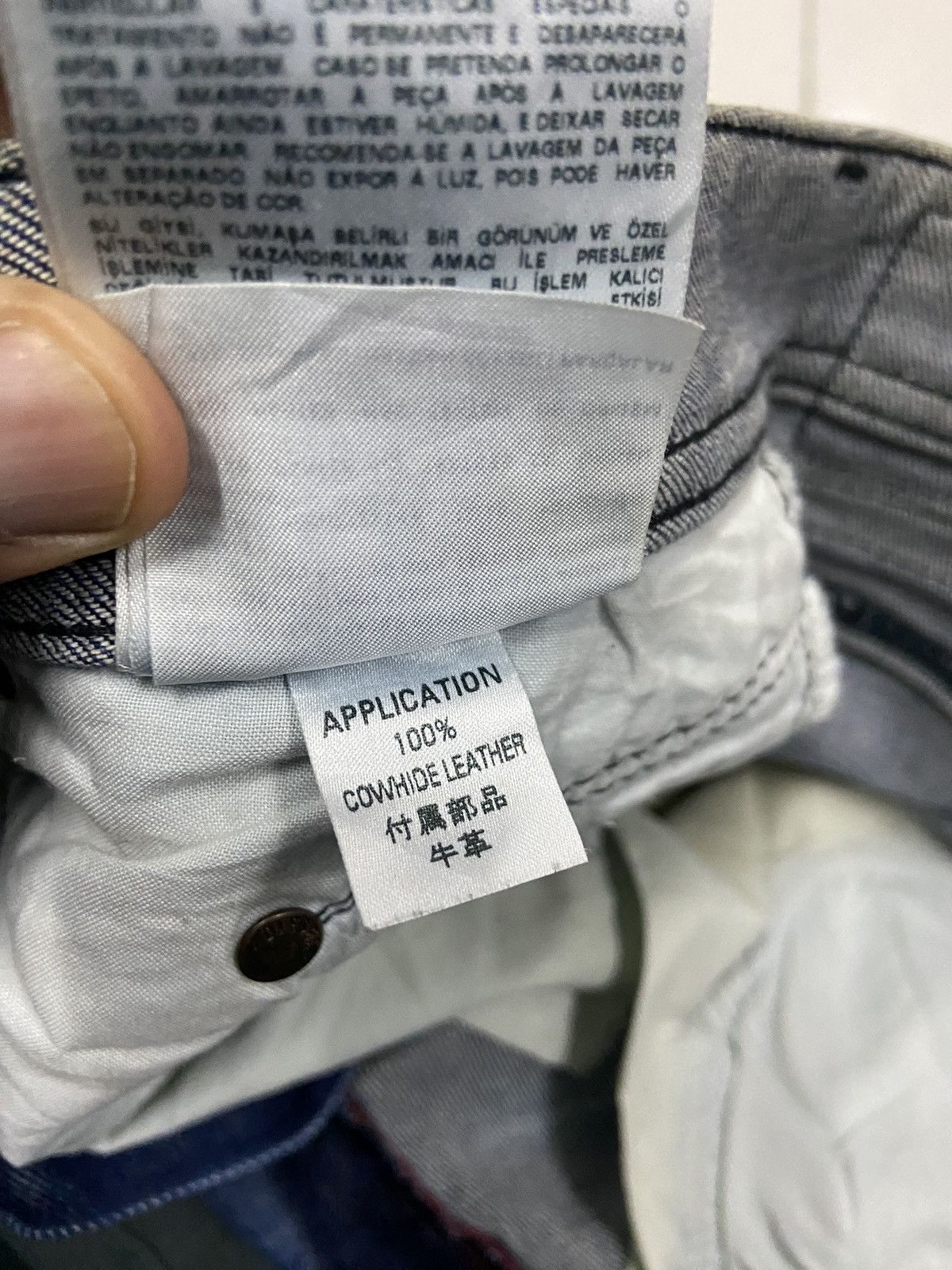 Diesel DIESEL INDUSTRY BELTHER REGULAR DISTRESSED SLIM JEANS Size US 30 / EU 46 - 15 Thumbnail