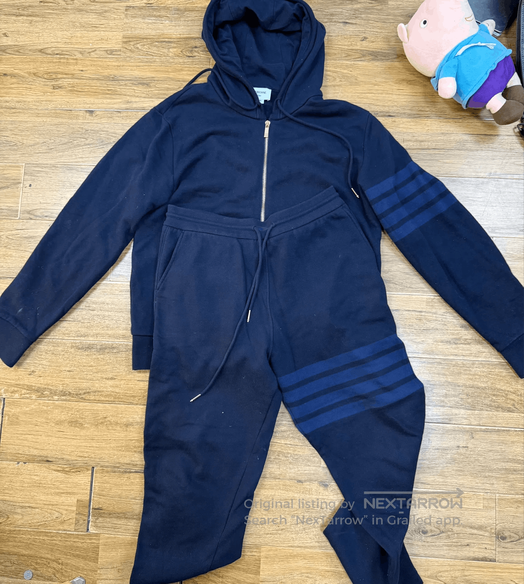 Thom Browne Thom Browne Classic Hoodie Set. Size US L / EU 52-54 / 3 - 1 Thumbnail