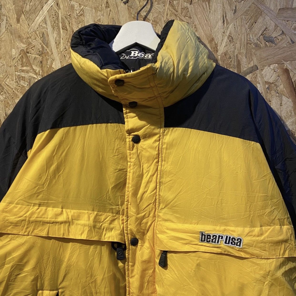 Vintage Vintage 90s Bear USA Reversible Light Puffer Jackets Size US L / EU 52-54 / 3 - 14 Thumbnail