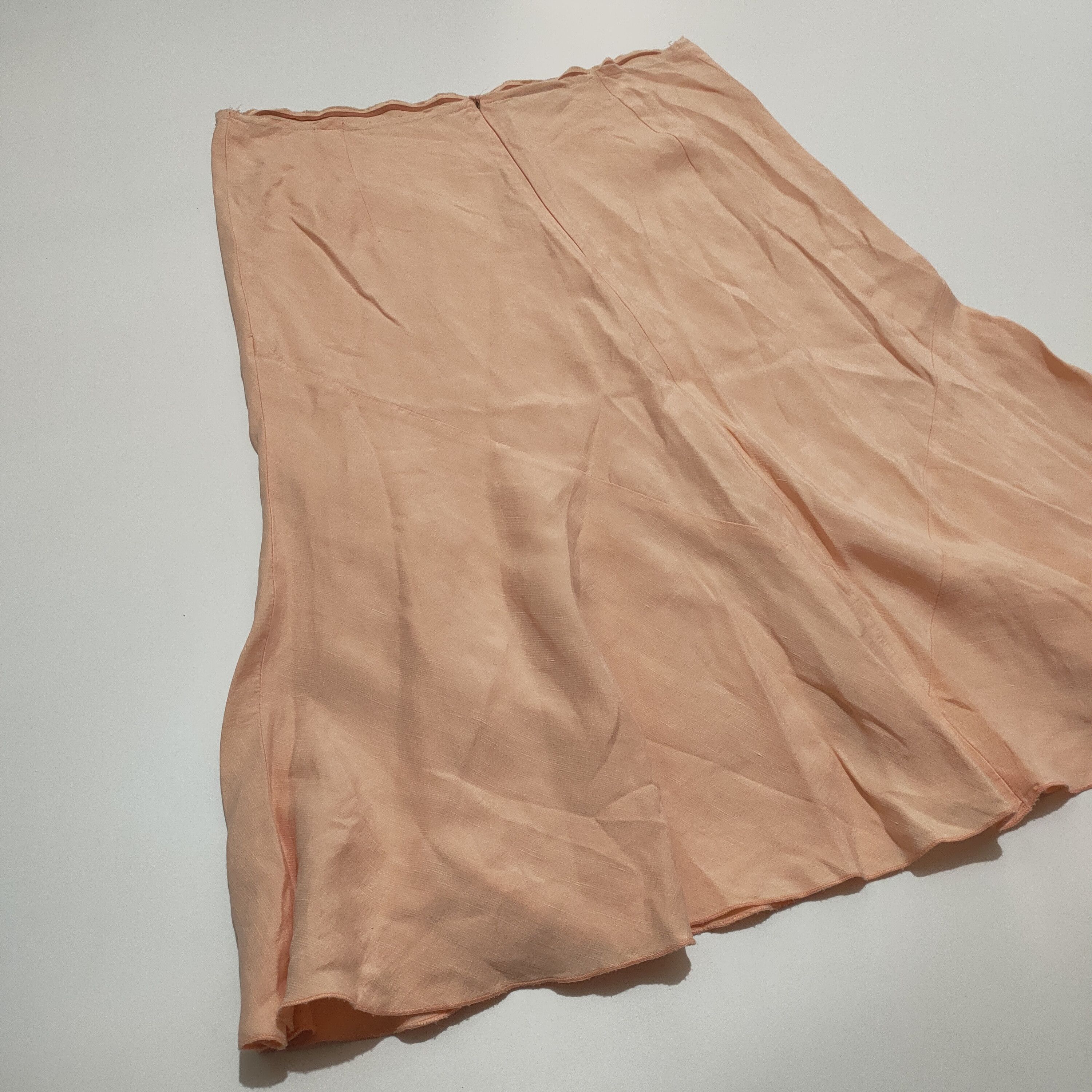 Dries Van Noten Dries Van Noten Peach Flared Skirt Size 32" / US 10 / IT 46 - 12 Thumbnail