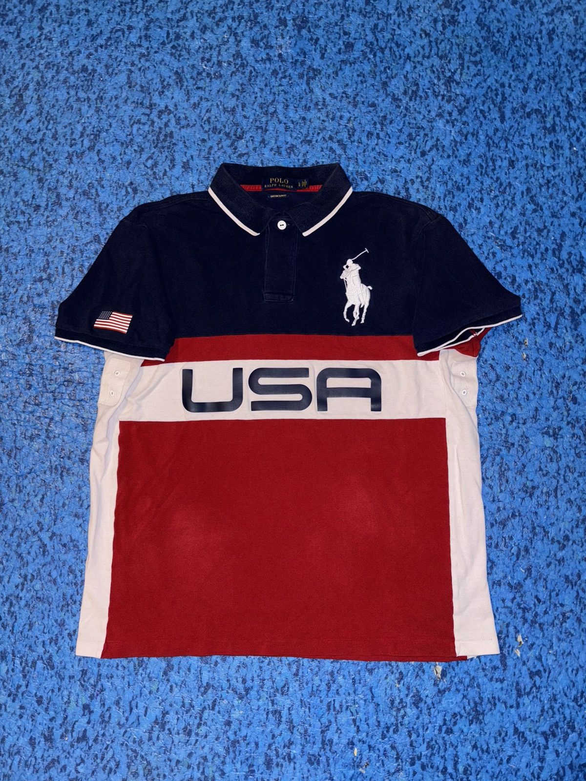Polo Ralph Lauren Big Pony Ralph Lauren USA Style Polo Size US L / EU 52-54 / 3 - 2 Thumbnail