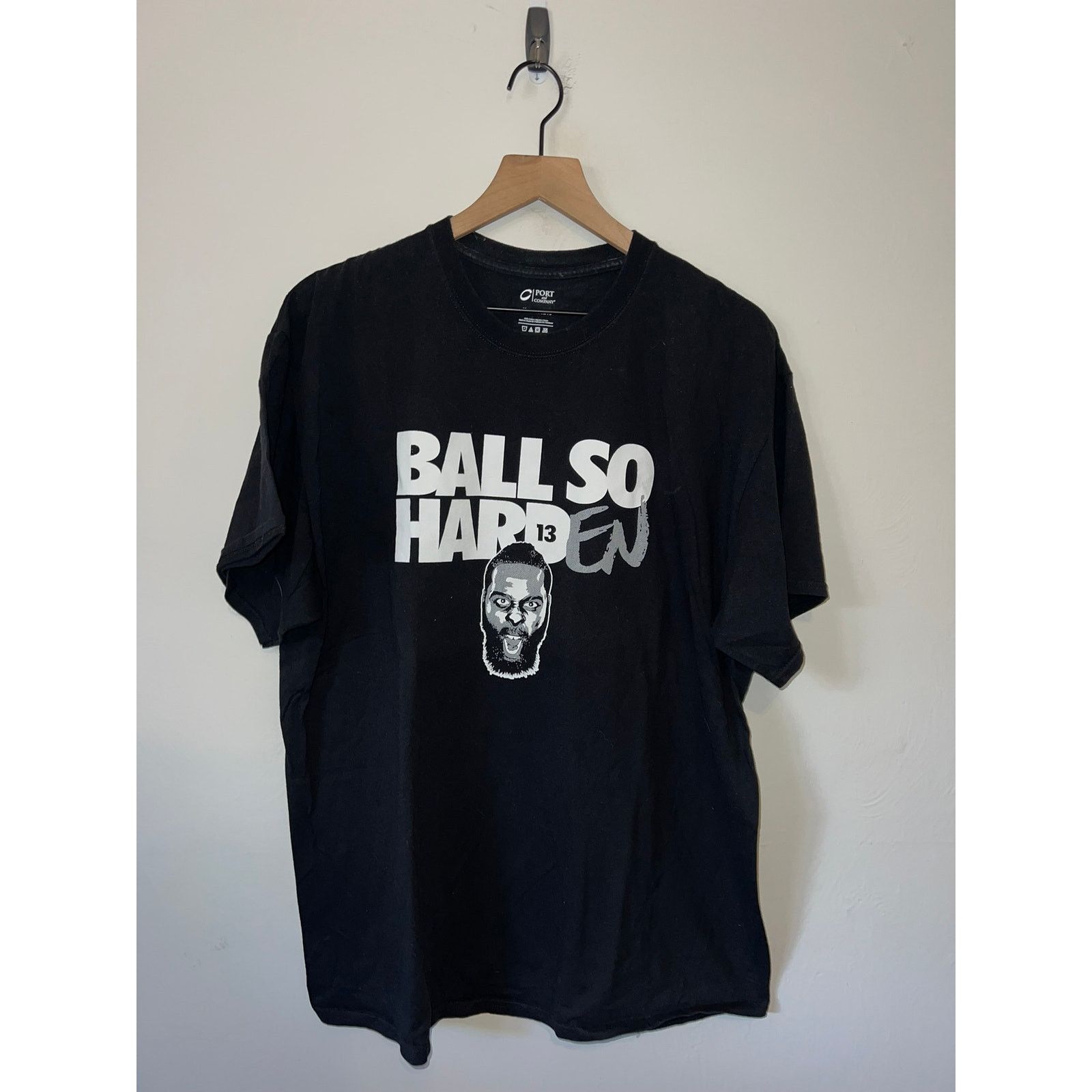 NBA James Harden Shirt NBA Ball So Hard Player Graphic Tee XL Size US XL / EU 56 / 4 - 1 Thumbnail