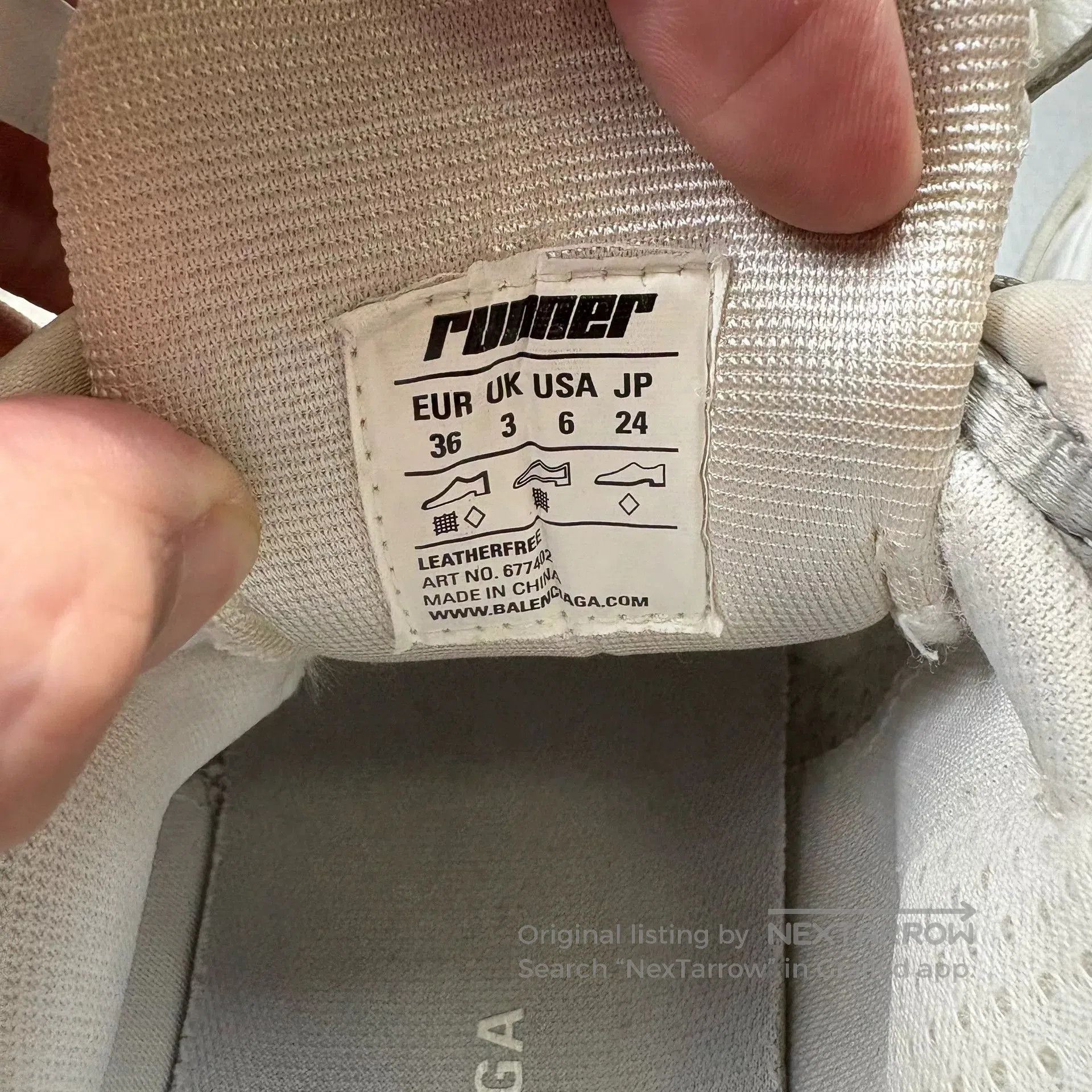 Balenciaga Balenciaga Runner Low. Size US 5 / IT 35 - 5 Thumbnail
