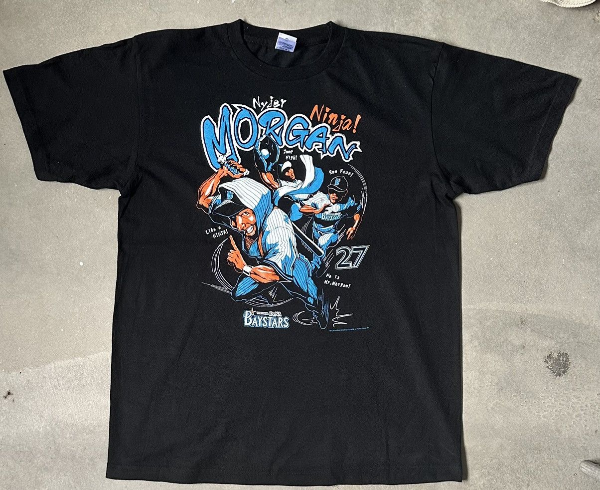 Vintage VINTAGE NYJER MORGAN NINJA BAYSTAR TEE Size US L / EU 52-54 / 3 - 1 Thumbnail