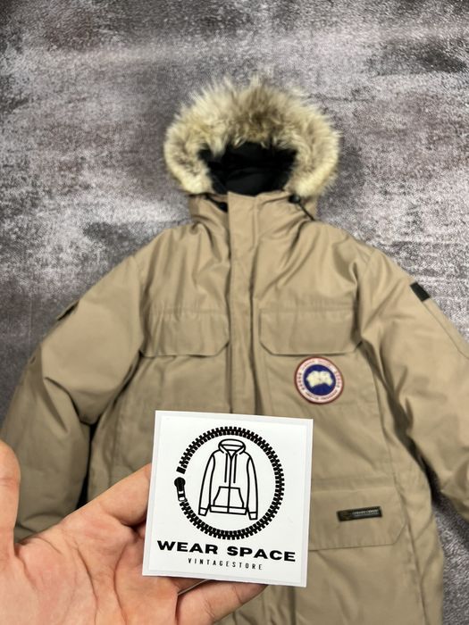Canada Goose Rare‼️ Vintage Canada Goose Expedition Beige puffer jacket
