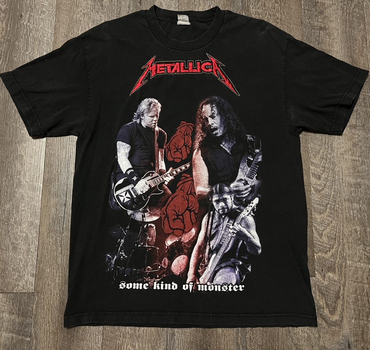 Metallica × Vintage Vintage Metallica Double Sided Some Kind of Monster Shirt Size US L / EU 52-54 / 3 - 1 Thumbnail