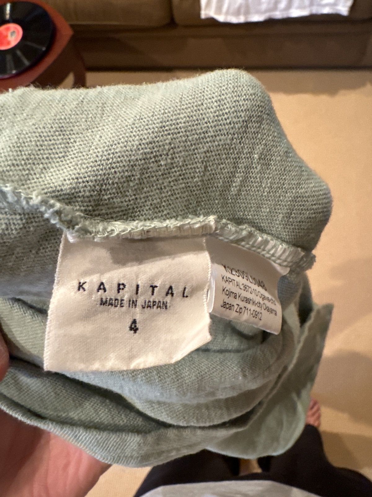 Kapital × Kapital Kountry Kapital Teal long sleeve shirt Size US XL / EU 56 / 4 - 2 Thumbnail