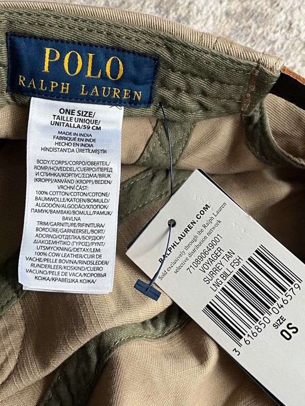 Ralph Lauren Polo Ralph Lauren N.West Trails Ling Bill Cap Hat Rare OS Size ONE SIZE - 4 Thumbnail
