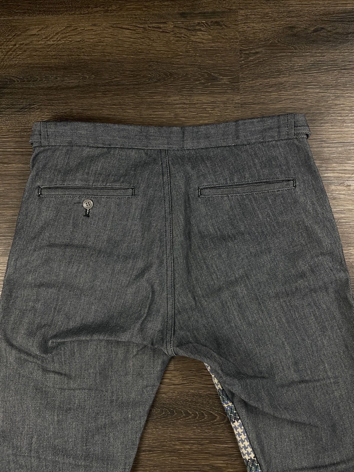 Comme des Garcons Homme Plus Half Wool Half Denim Pants - CDGHP 2001 Size US 30 / EU 46 - 5 Thumbnail