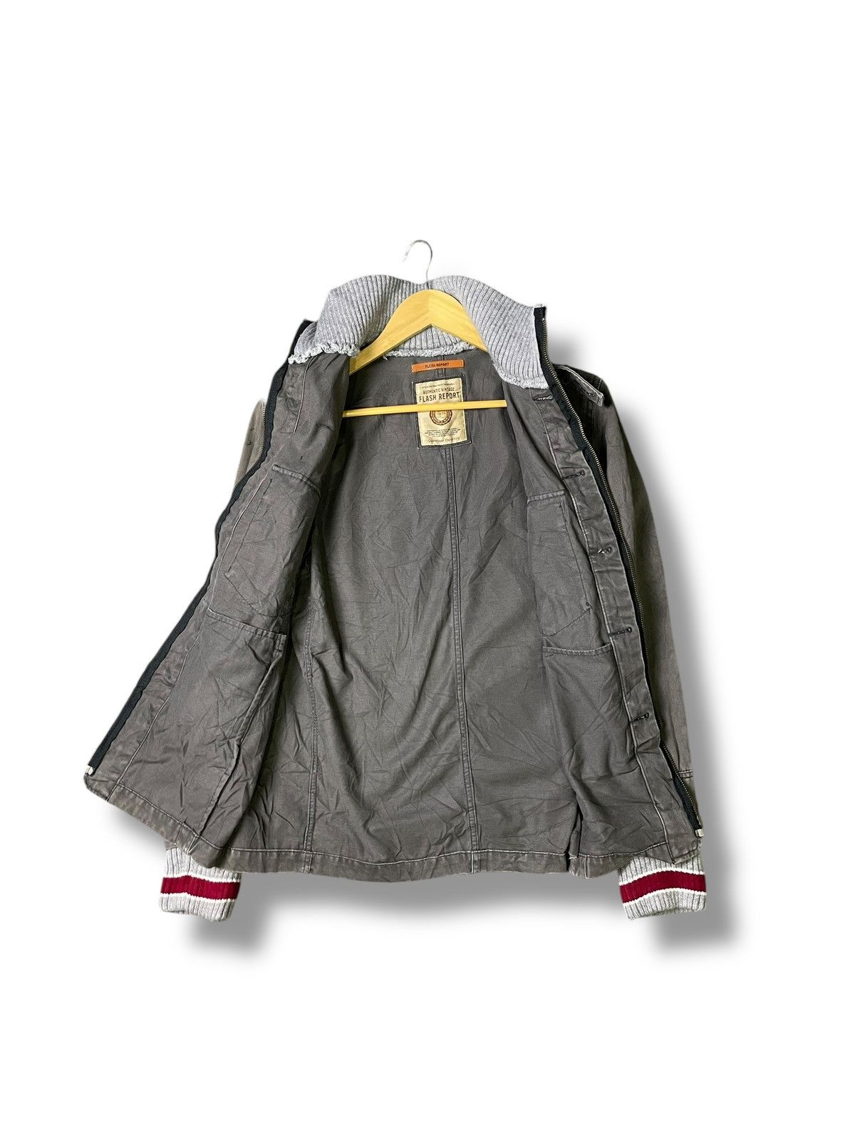Japanese Brand × Vintage Flash Report x Authentic Vintage Denim Jacket (33) Size US L / EU 52-54 / 3 - 6 Thumbnail