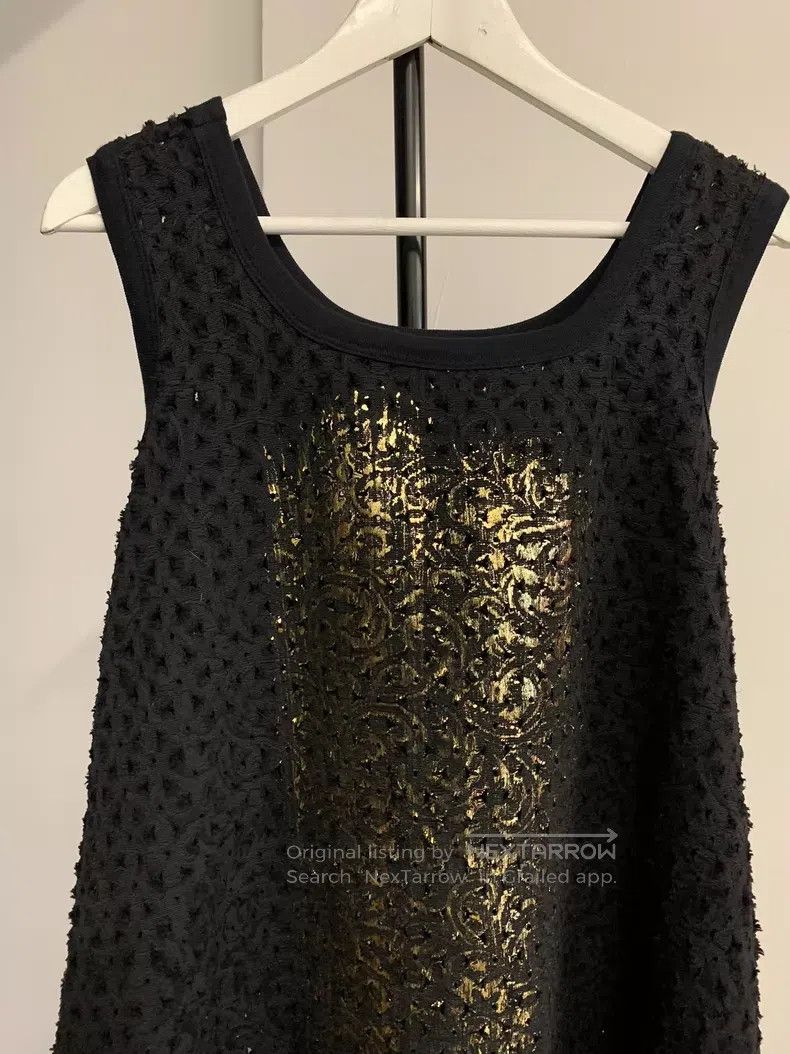 Vivienne Westwood Vivienne Westwood Black gold foil vest dress Size S / US 4 / IT 40 - 7 Thumbnail