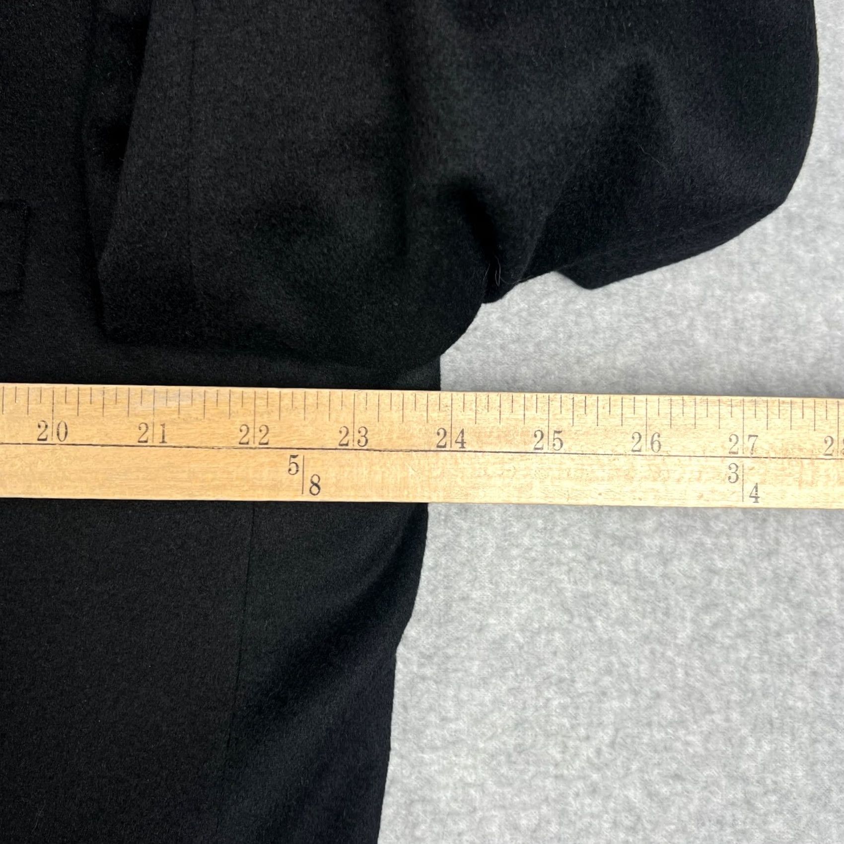 Nordstrom John W Nordstrom Loro Piana 100% Cashmere Blazer Sport Coat 48L Black Jacket Mens Size 48R - 5 Thumbnail