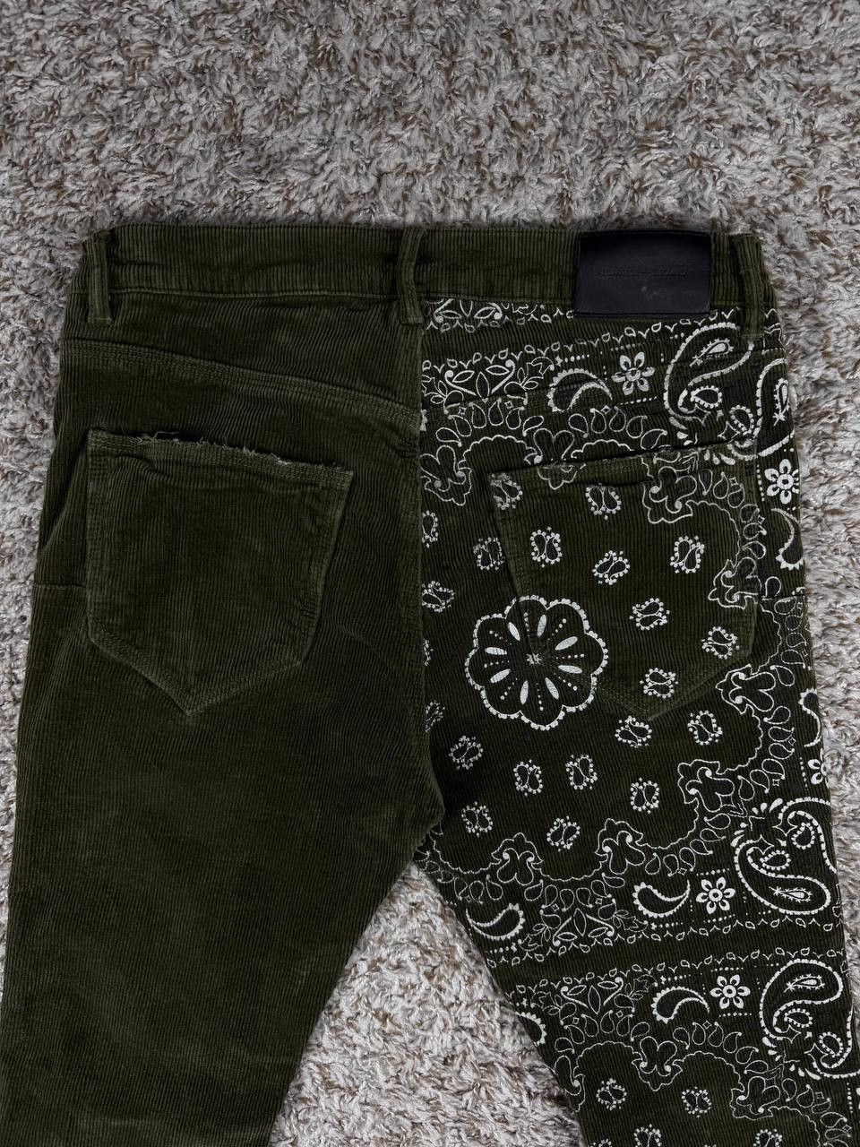 Purple Brand Purple Brand Bandana Print Corduroy Pants Size US 30 / EU 46 - 13 Thumbnail