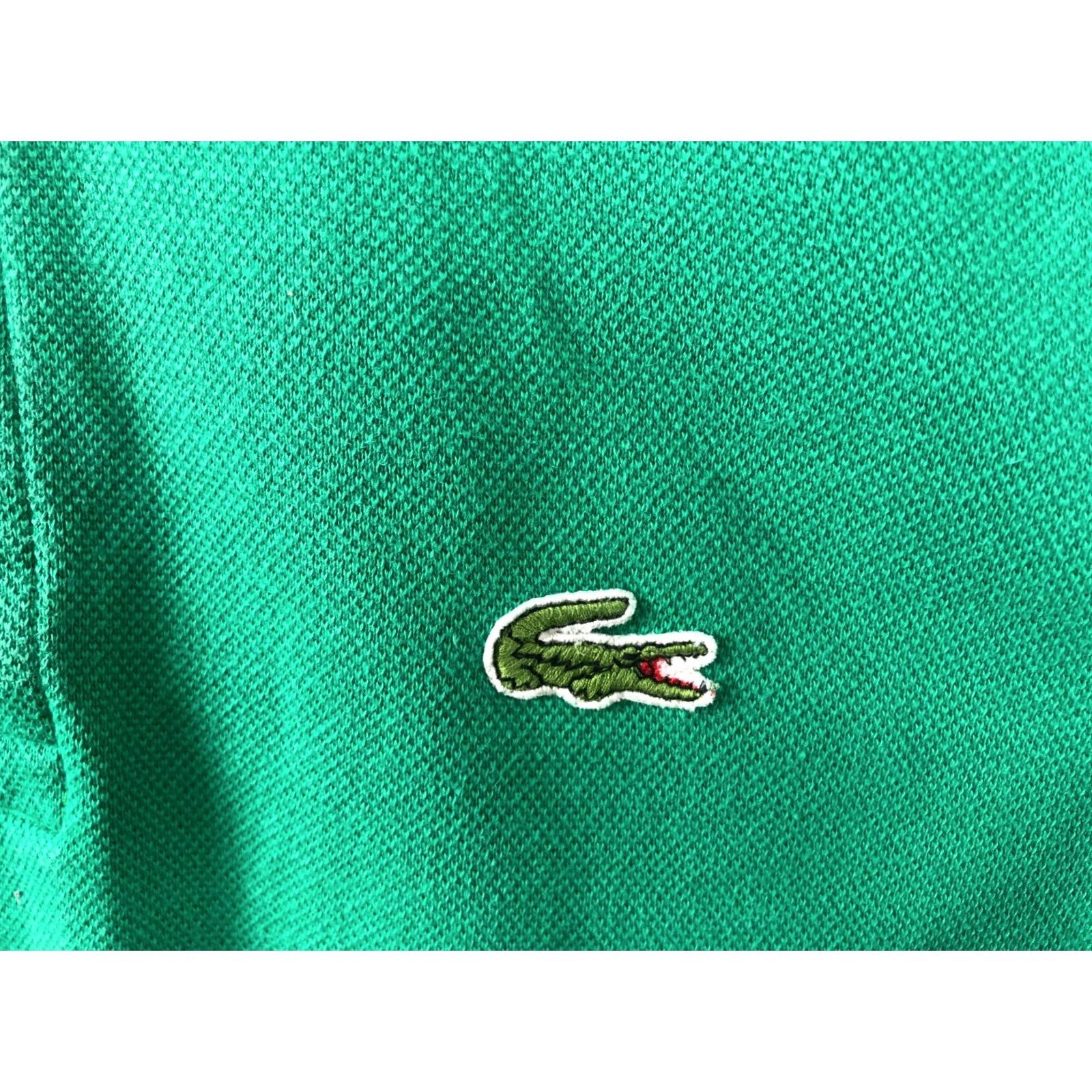 Lacoste Lacoste Chemise Polo Shirt Men Size 4 Green Long Sleeve Cotton Size US S / EU 44-46 / 1 - 5 Thumbnail