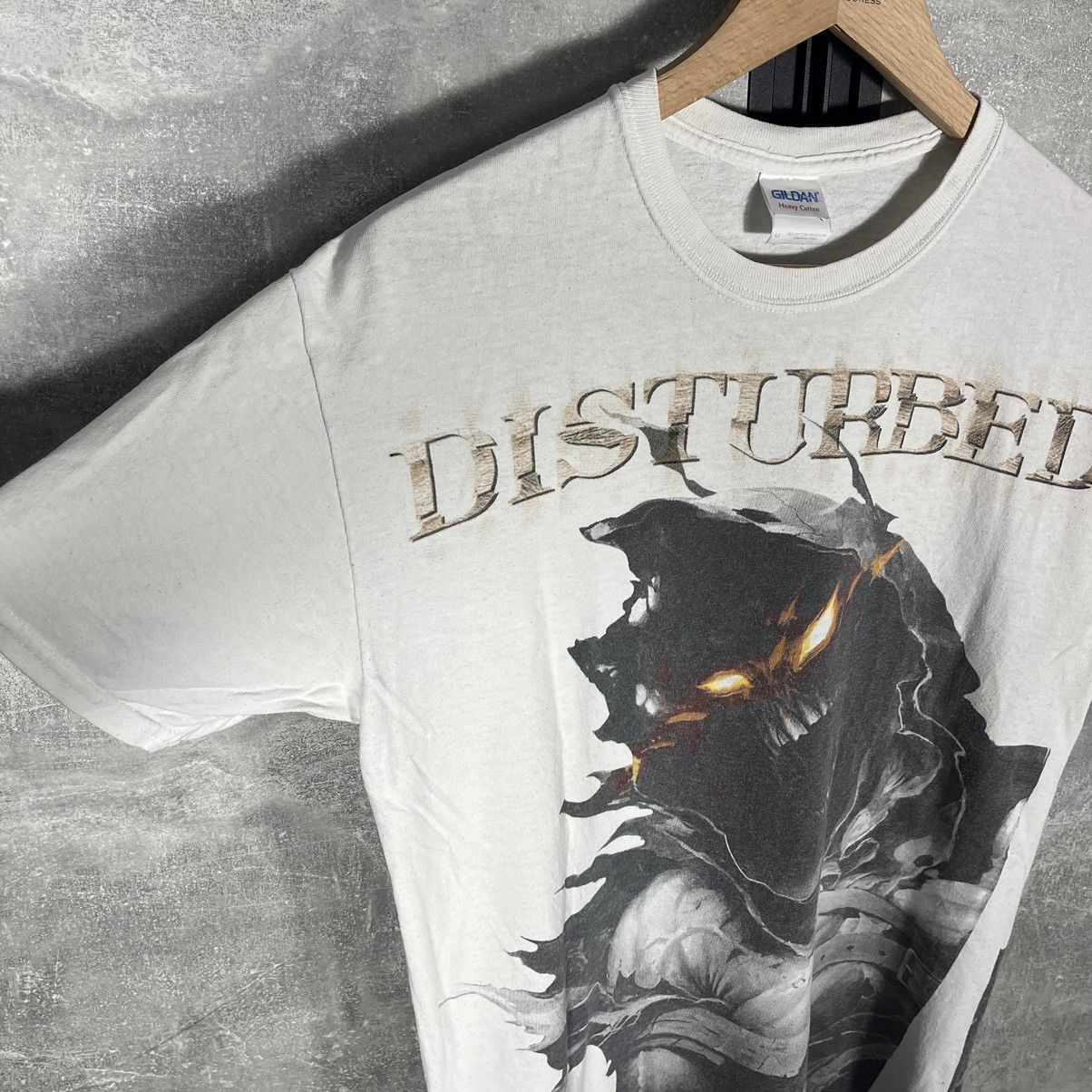 Band Tees Vintage Disturbed Asylum Tee T-shirt Metal Band USA 00’s y2k Size US M / EU 48-50 / 2 - 7 Thumbnail