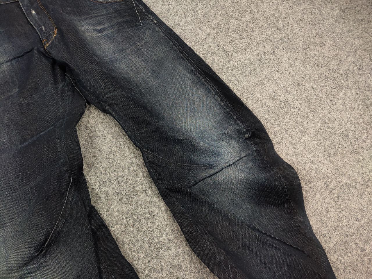 G-Star G Star Raw arc loose tapered Faded denim twisted seam jeans Size US 31 - 4 Thumbnail