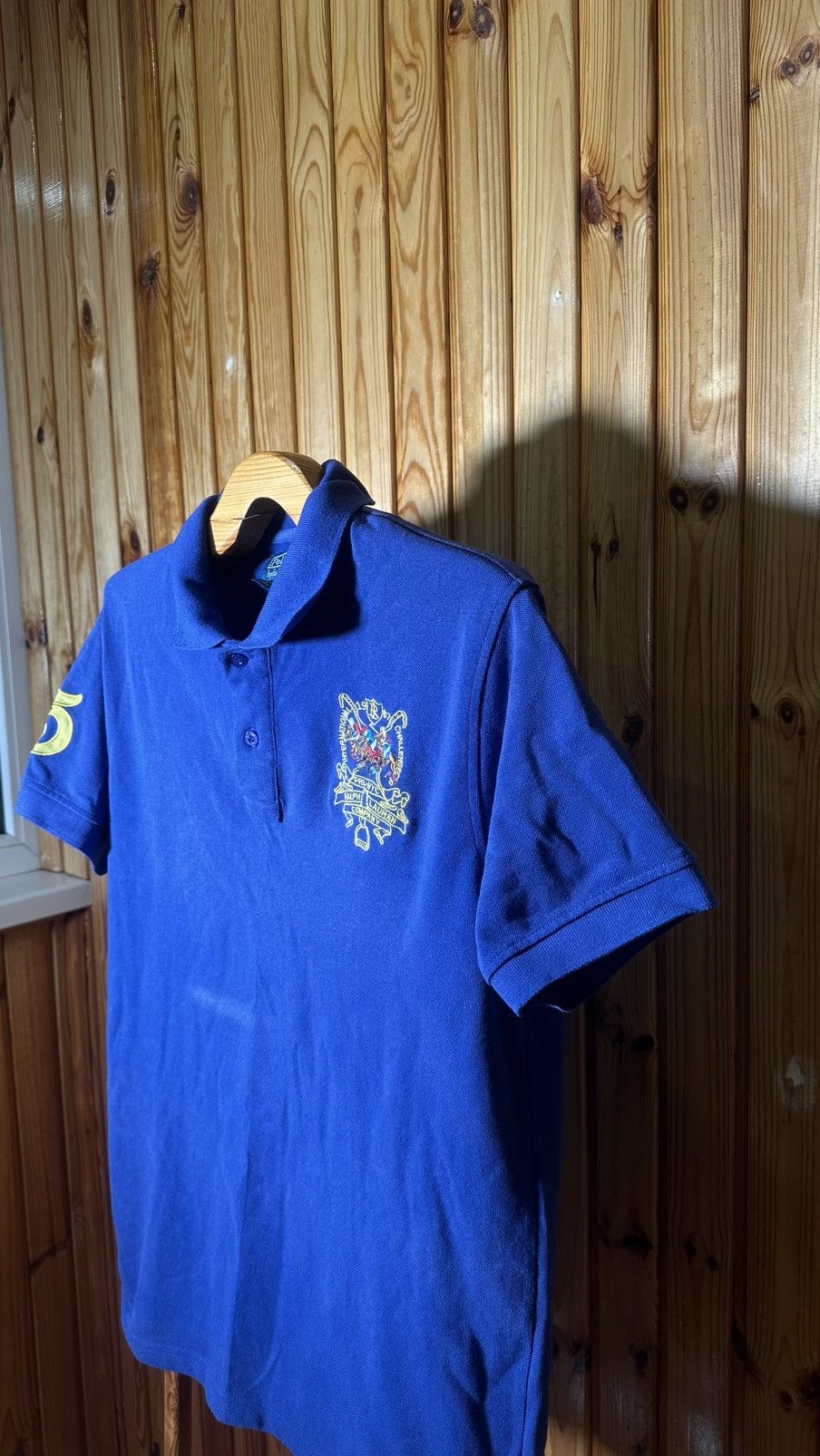 Polo Ralph Lauren Polo Ralph Lauren Y2KTriple Pony Horse Embroidered Shirt Size US XL / EU 56 / 4 - 11 Thumbnail