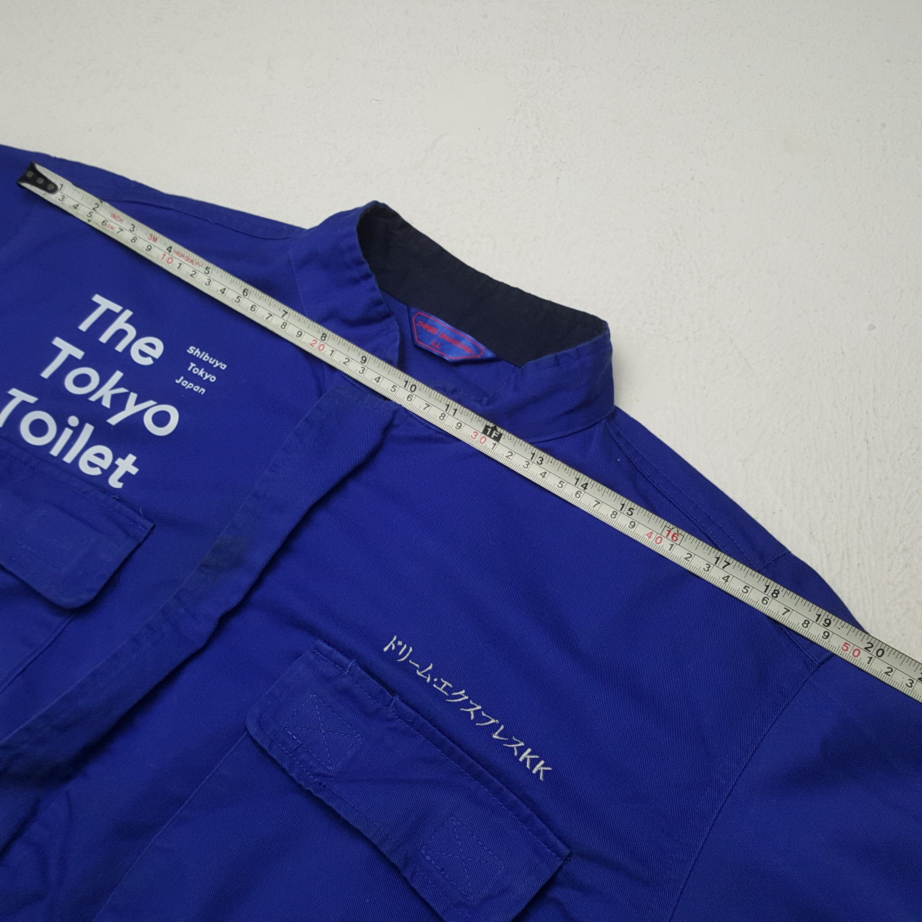 Vintage THE TOKYO TOILET Japanese Brand Custom Coverall C293N23 Size US L / EU 52-54 / 3 - 10 Thumbnail
