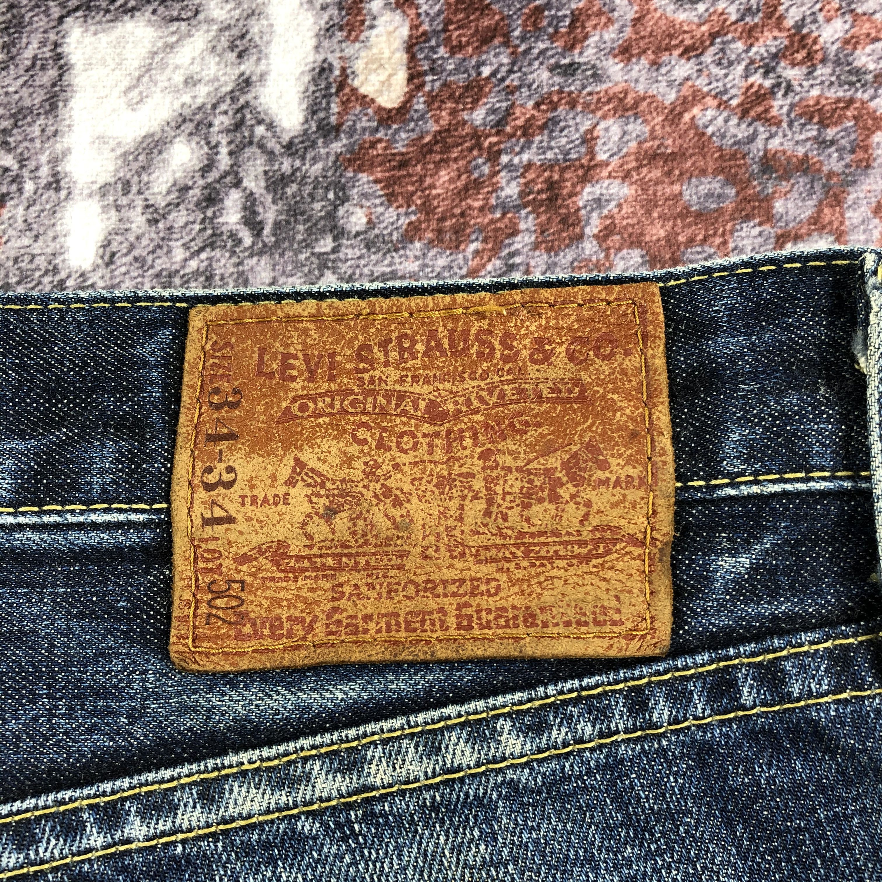 Levi's × Vintage 90s Vintage Levis 502 Jeans-JM2204 Size US 36 / EU 52 - 6 Thumbnail