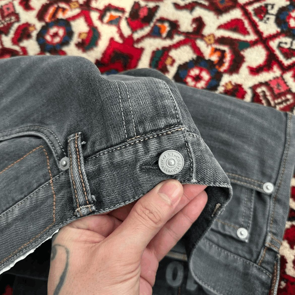 Visvim Visvim 17AW 03D10 Distressed Denim-2505 Size US 32 / EU 48 - 7 Thumbnail