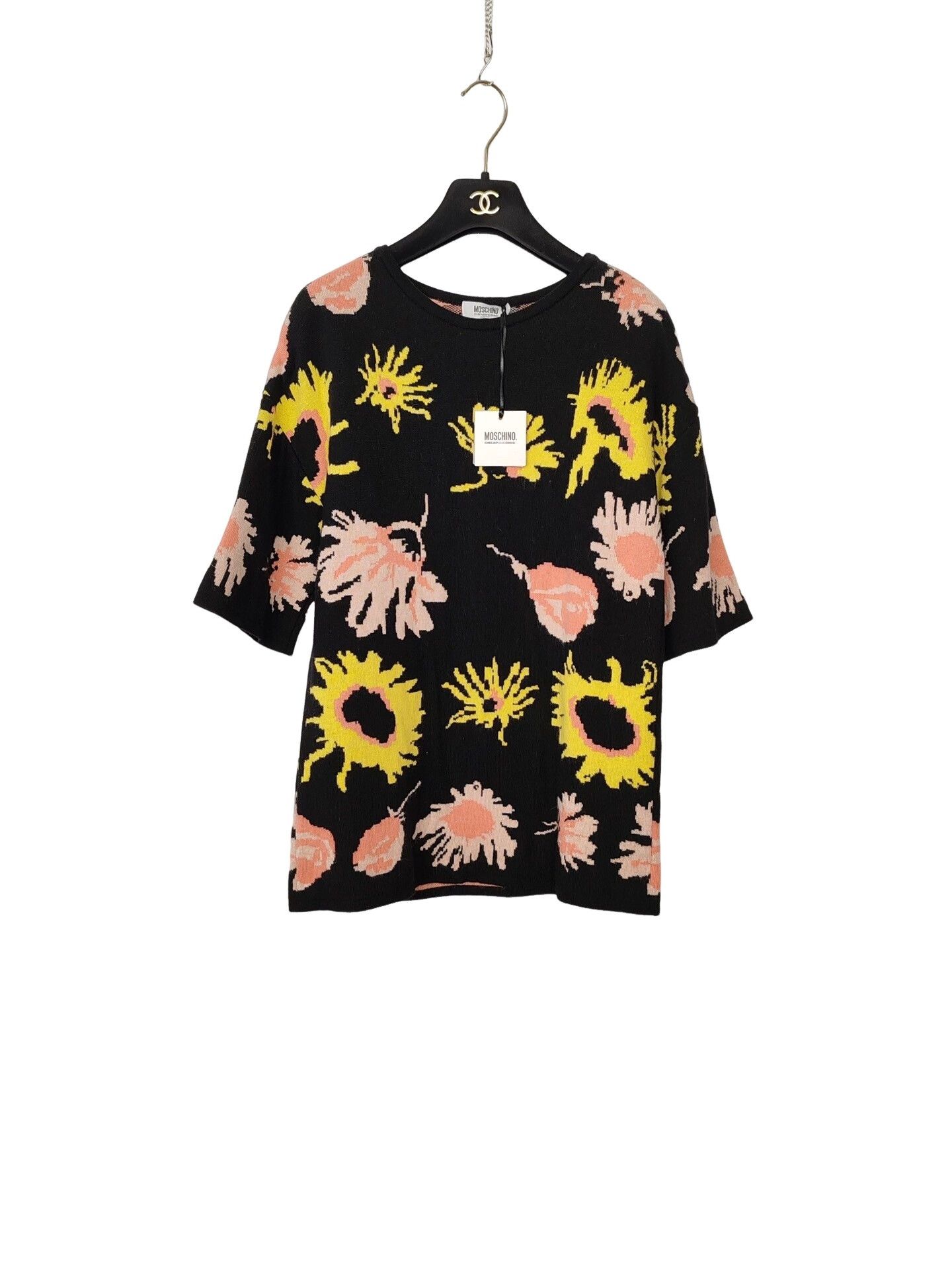 Moschino Moschino Floral Knit Sweater Size 42 Size M / US 6-8 / IT 42-44 - 1 Thumbnail