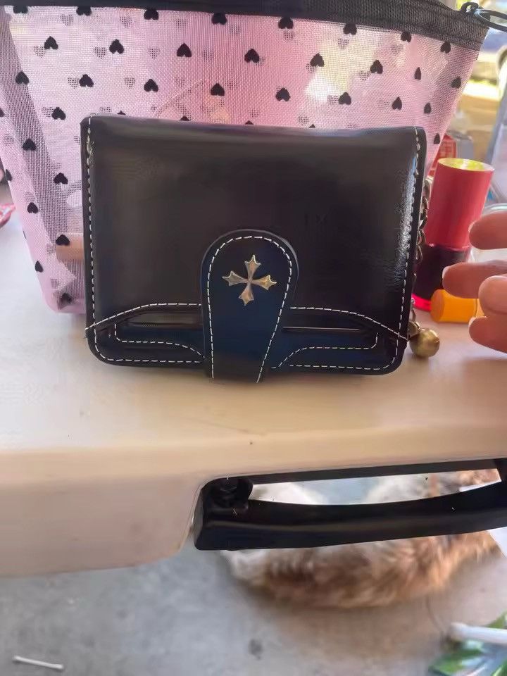 Japanese Brand PU Leather Cross Purse / Wallet Size ONE SIZE - 8 Thumbnail