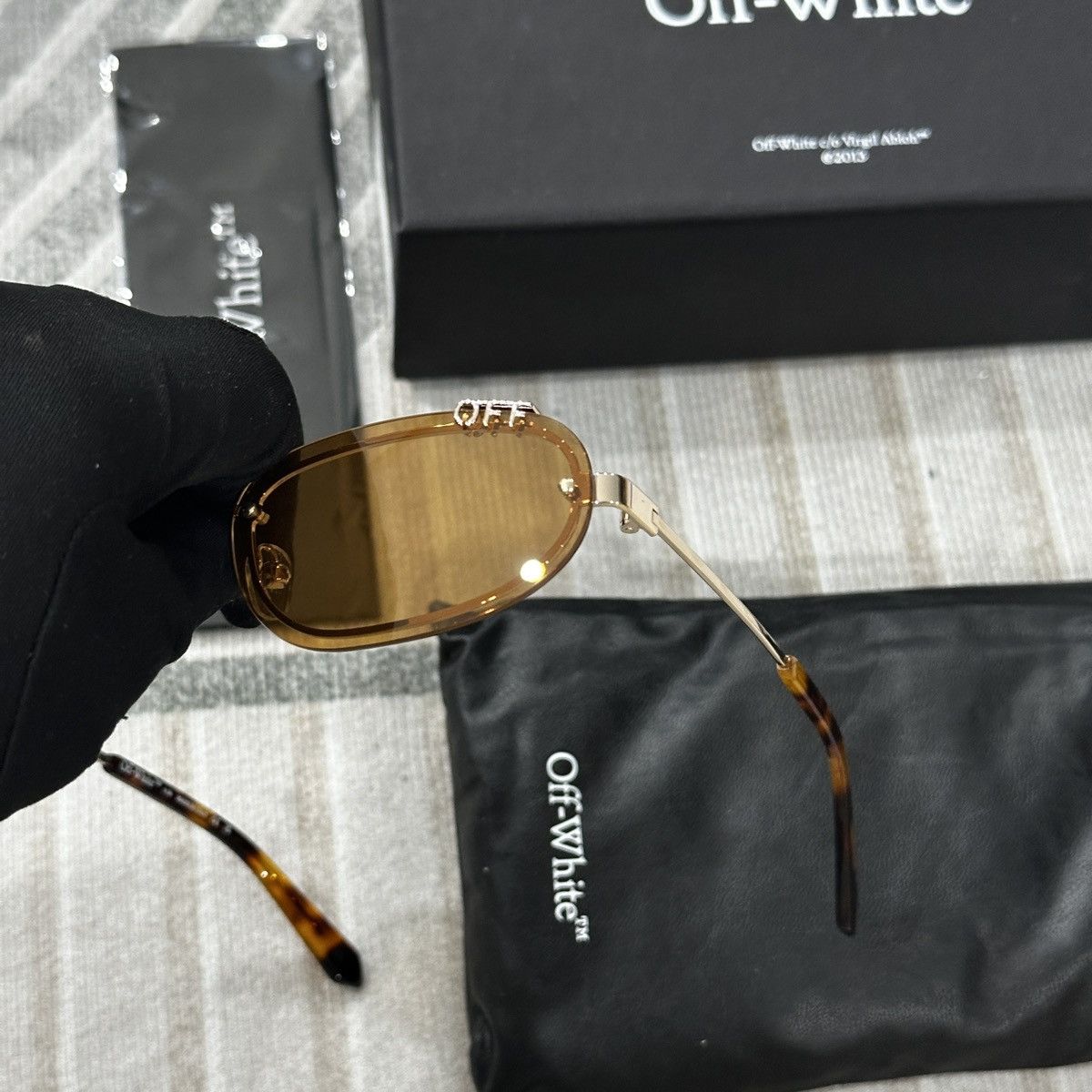 Off-White OFF-WHITE MIAMI SUNGLASSES NEW SEASON 2025 Size ONE SIZE - 6 Thumbnail